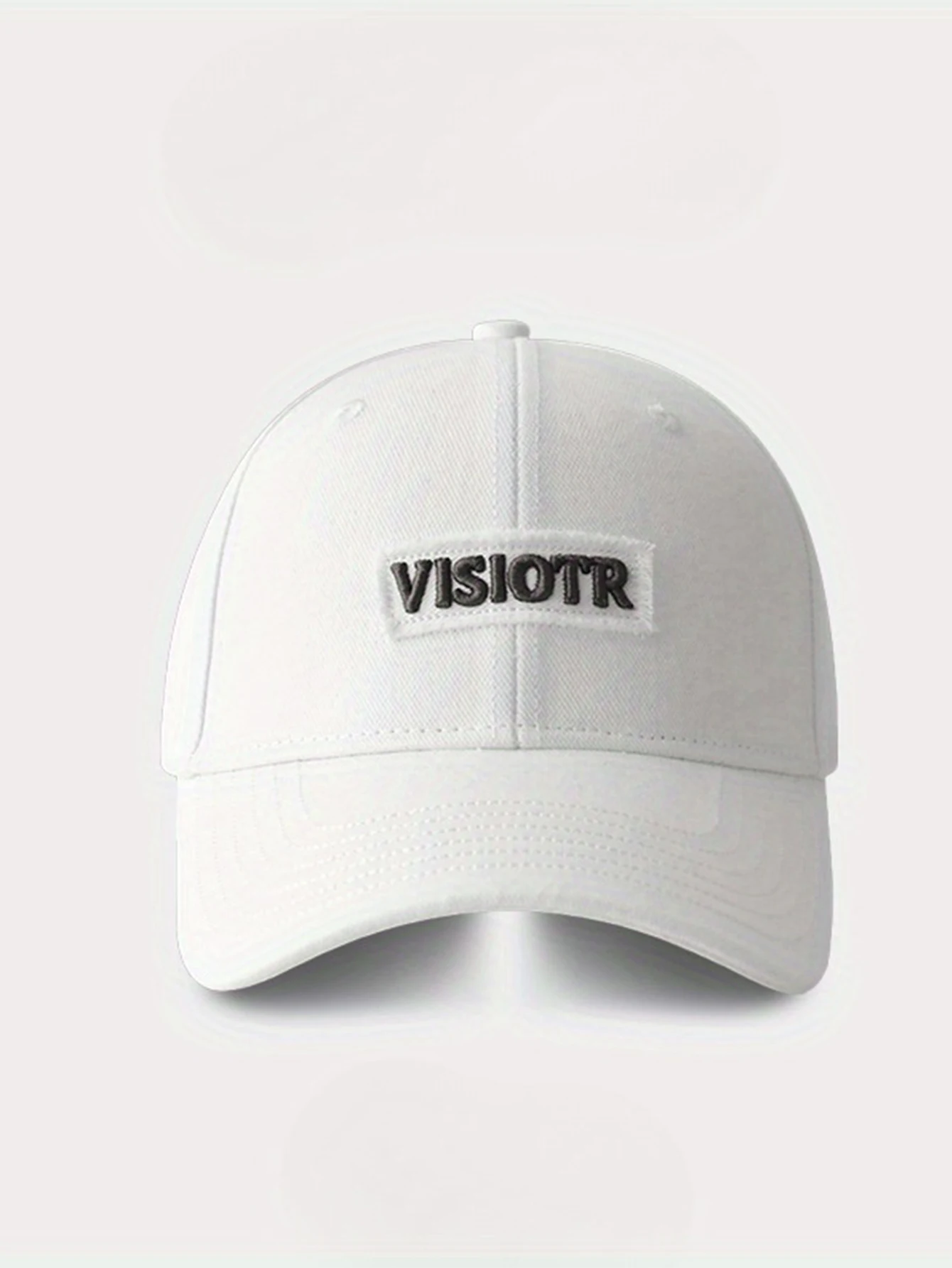 1 berretto da baseball da visitatore con lettera retrò in puro cotone alla moda unisex per tutte le stagioni