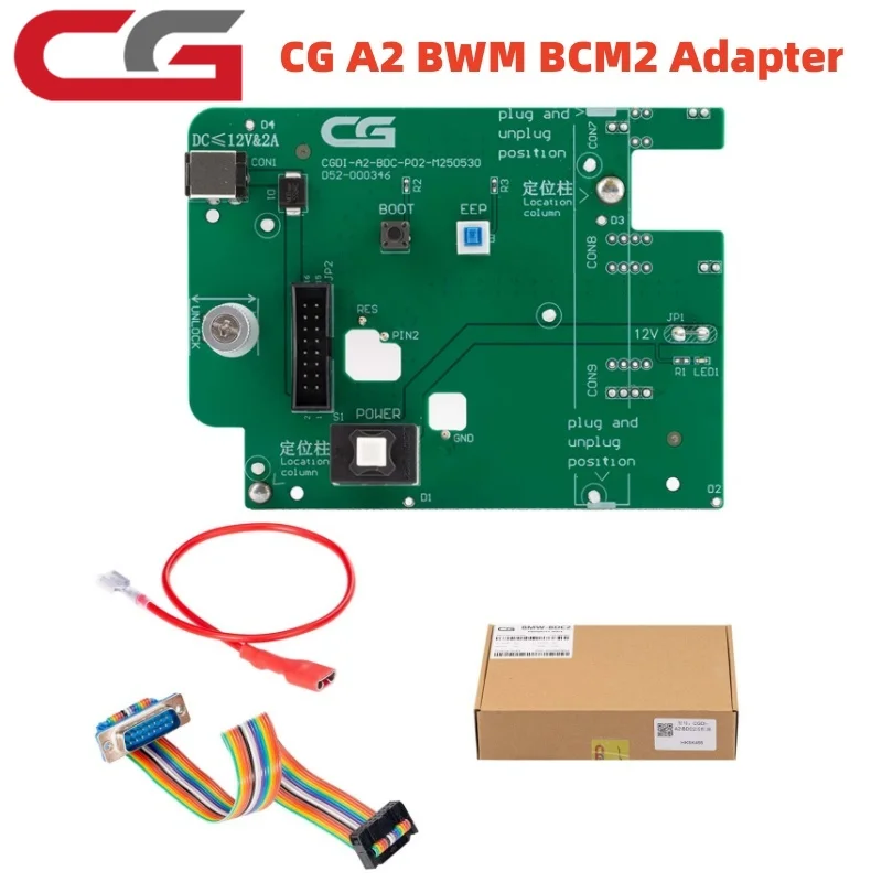 

Новейший адаптер CGDI CG A2 для BMW BDC2, программатор ключей CGDI A2, установка без пайки, неразрушающий ремонт