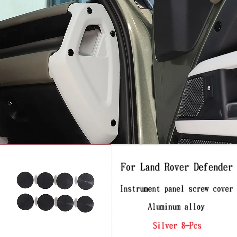 Voor Land Rover Verdediger 110 130 2020-2024 Aluminium Deur Schroeven Bescherming Decoratieve Afdekkingen Auto Accessoires