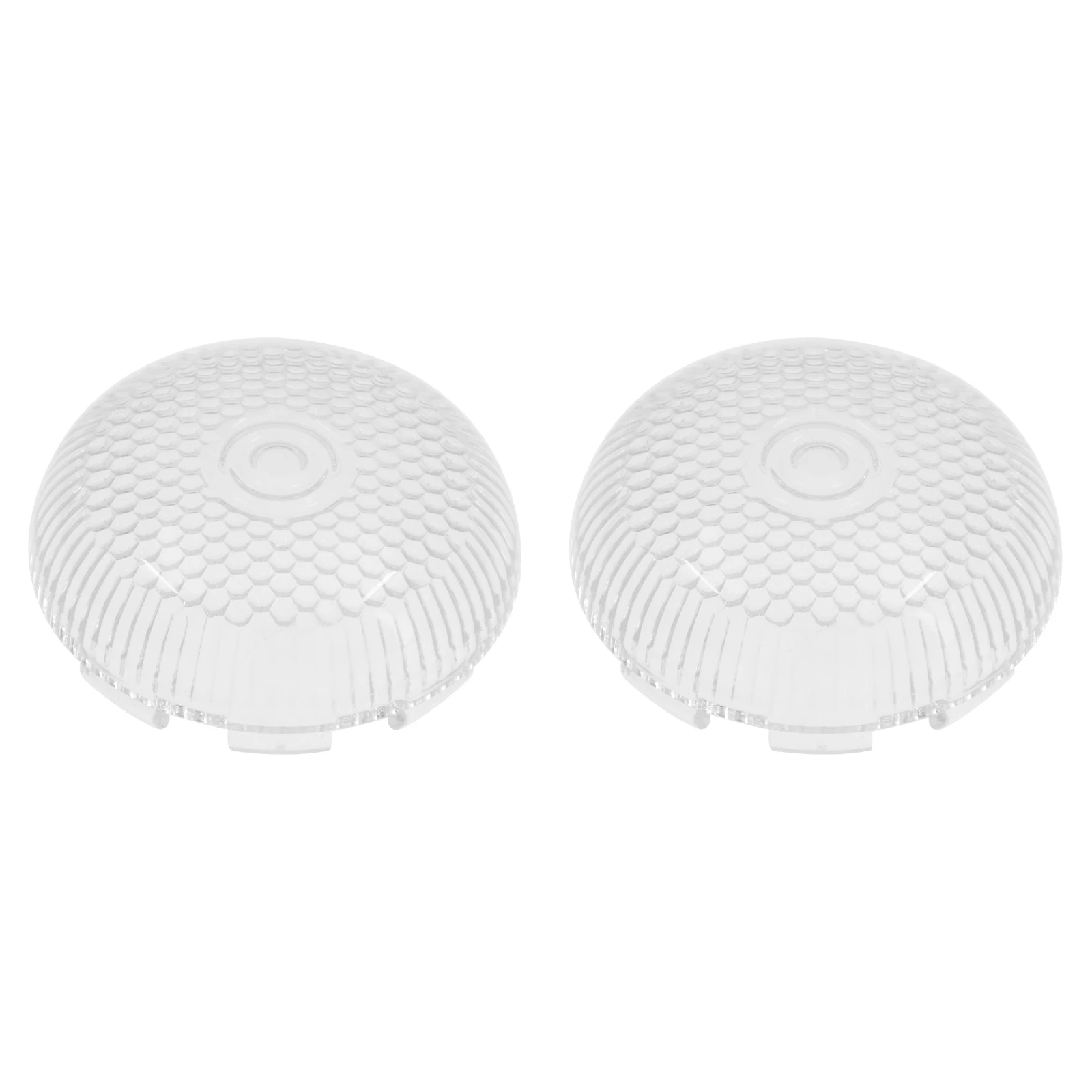 2Pcs Motorcycle Front Rear Turn Signal Lens Cover Clear Light Cap For Harley Sportster XL 1200 883 48 Touring Softail Dyna 00-23