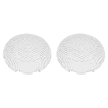 2 tapas transparentes para intermitentes delanteros y traseros de motocicleta para Harley Sportster XL 1200 883 48 Touring Softail Dyna 00-23 8 best sales Harley-Davidson 883 - №1
