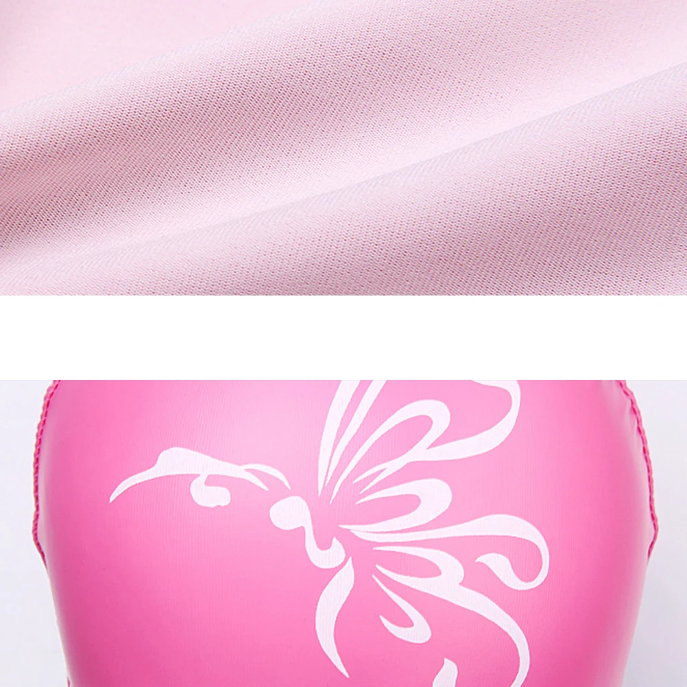 

Waterproof Swim Cap Pu Swimming Hat For Adults Non-Slip Comfort Fit For Women Men Includes Nose Clip Ear Plugs Butterfly