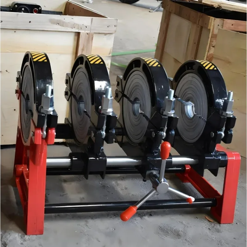 سعر تنافسي 63 مم إلى 630 آلة لحام بعقب HDPE اليدوية لخط أنابيب البولي ايثيلين