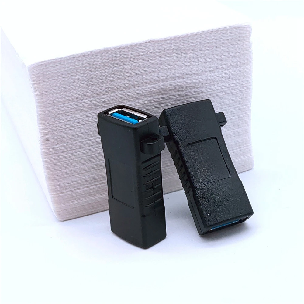 Fast Speed USB3.0 Type A Female to Female Adapter Converter Extension Plug Connector USB 3.0 AF To AF Connector Plugs