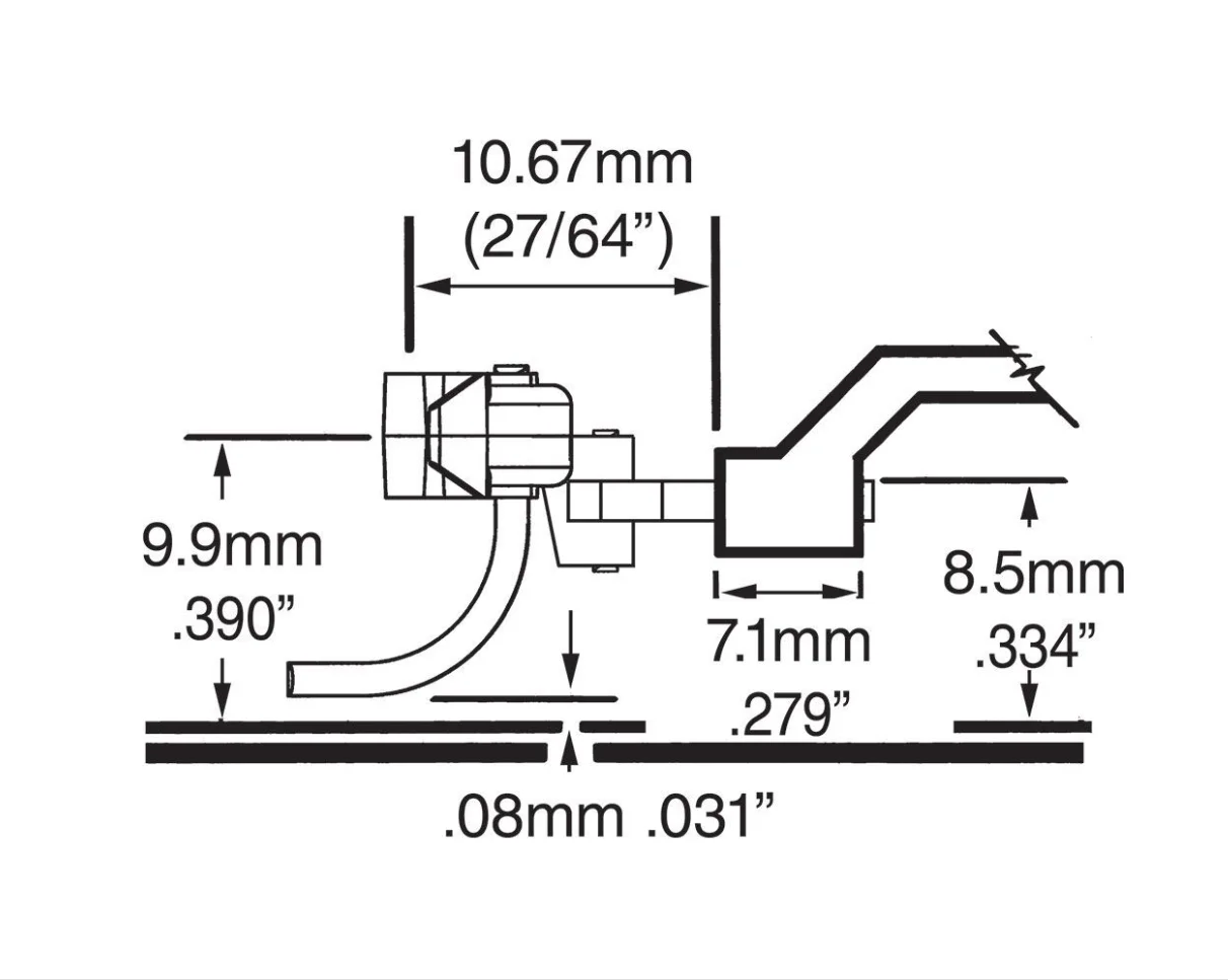 6 Pairs HO Scale 1:87 NEM 362 European-Style Couplers - Long (10.67mm , .420 inch , 27/64\