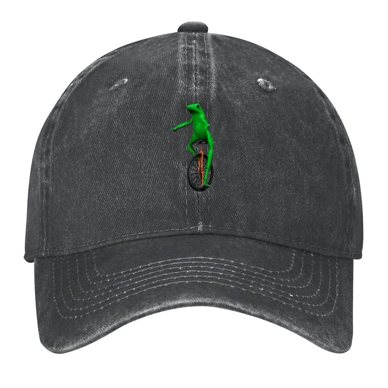 

Dat Boi - Unicycle Frog Baseball Cap funny hat hiking hat fishing hat custom Women's Beach Outlet Men's