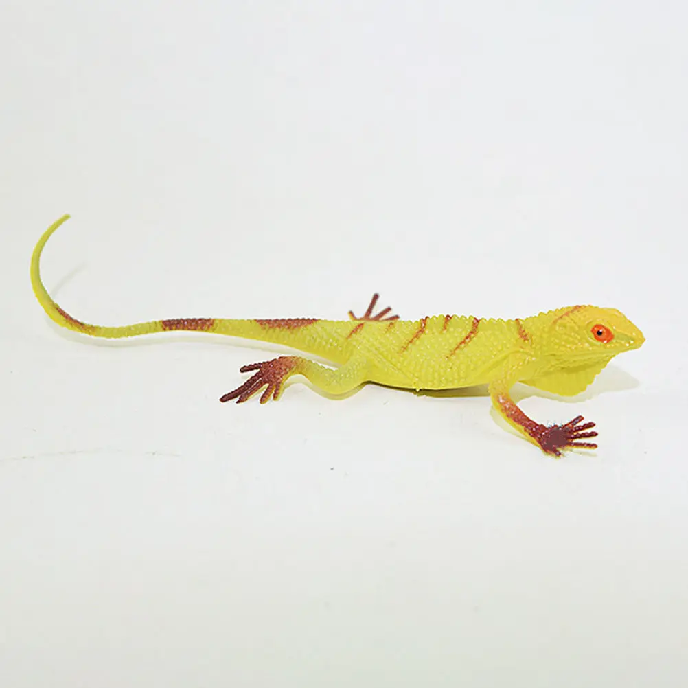 24Pcs Lizard Simulation Realistic Gecko Figures Role Play Educational Plastic Reptile Learning Imaginative Gifts