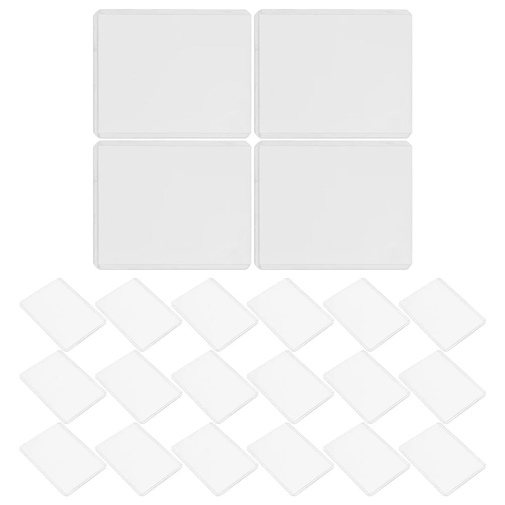 30Pcs PVC Game Card Sleeves Protective Plastic Card Holder Covers for Playing Trading Cards Storage Cards Sleeves