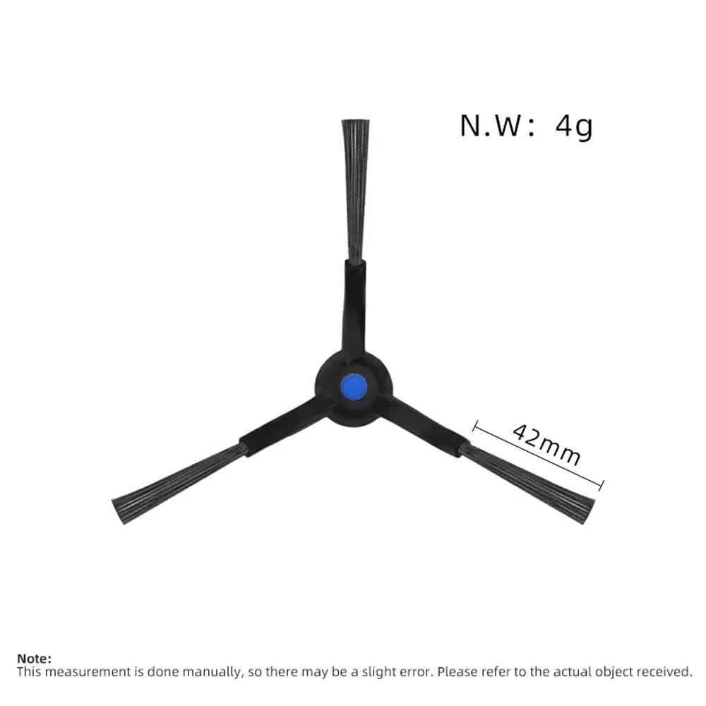 متوافق مع ( Ecovacs X8 Pro Omni / X8 Pro Plus AI / Yeedi S14 Plus / DEX56 ) قطع الغيار والإكسسوارات: بكرة، فرشاة جانبية، فلتر، قطعة قماش، كيس غبار