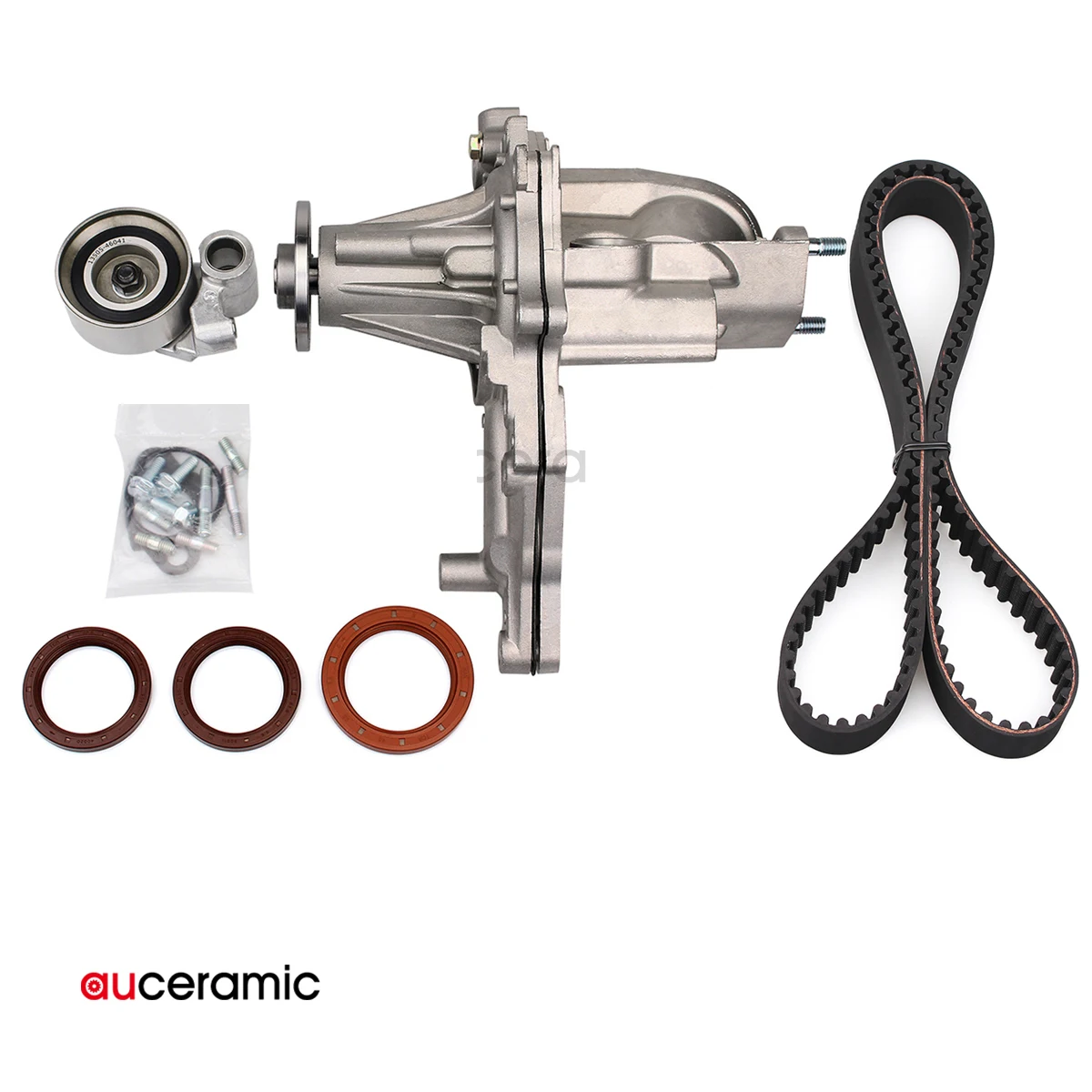 

Timing Belt Kit Water Pump Assembly for 98-05 Lexus GS300 01-05 Lexus IS300 3.0L L6 DOHC 24V 2JZGE