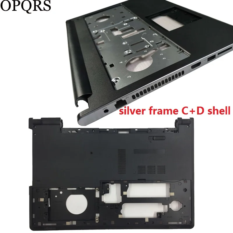 Custodia Superiore E Inferiore Per Dell Inspiron 5000 5555, 5558, 5559 – Nera, Con Palmrest