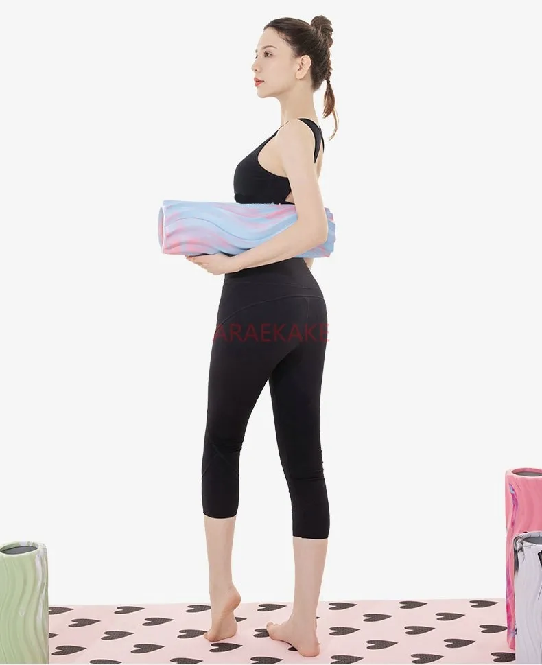 Foam axis muscle massage thin leg yoga column relaxation mace massage stretching roller open back