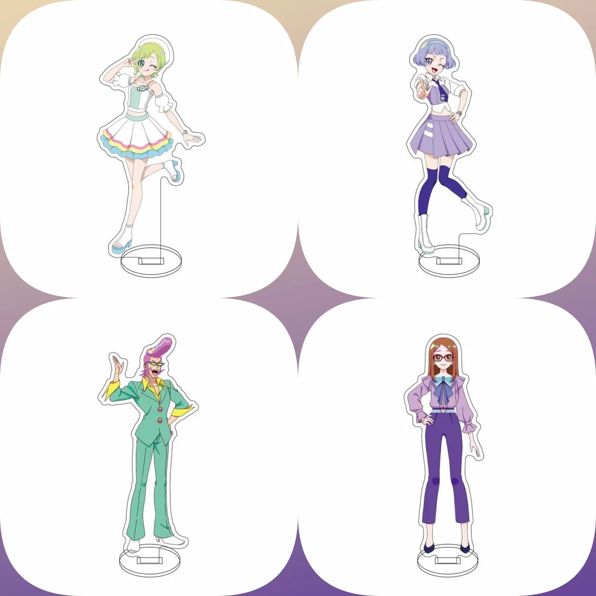 

Kpop Himitsu no AiPri Season Acrylic Stand Figure Model Plate Decorations cosplay Accessories Goods Christmas Gifts