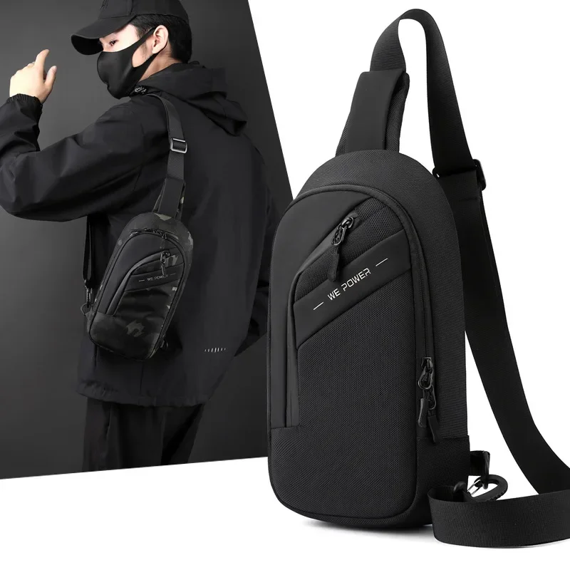 

Chest Men Teenagers For Leisure Male 2023 Messenger Bag Travel Bolsas New Crossbody Shoulder Bag Waterproof