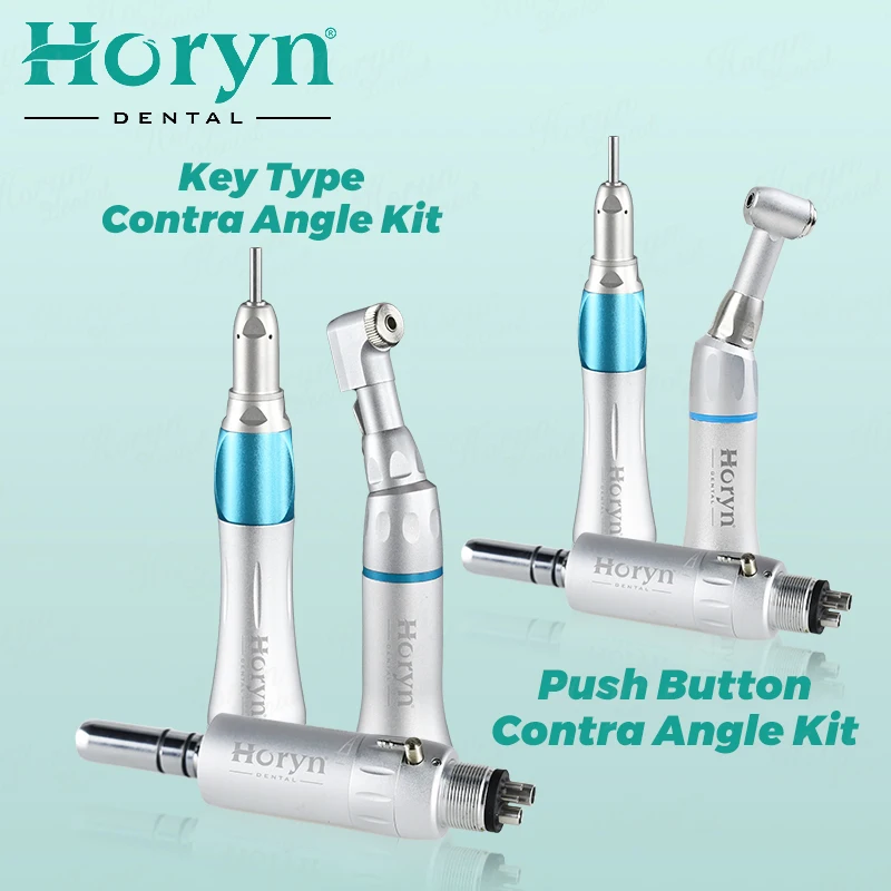 Hot Sale Excellent Quality 16:1 Speed Reduction Push Button den tal Low Speed Handpiece Set