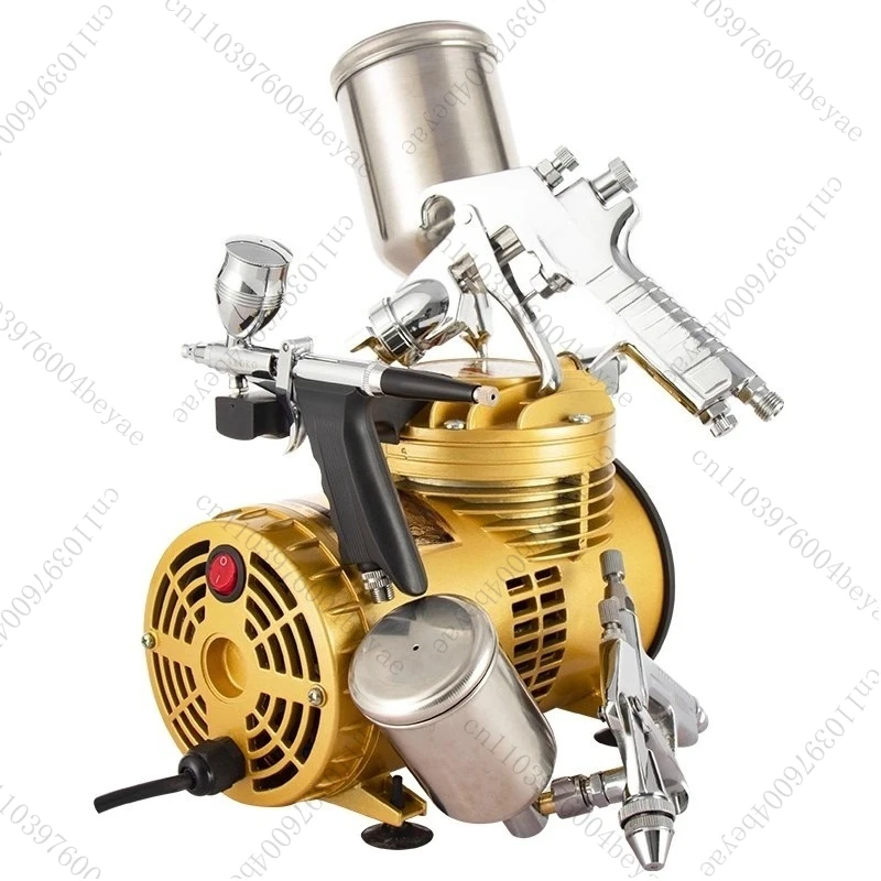 Spray gun French pastry mousse sandblasting machine cake coloring baking chocolate spray gun dual cylinder