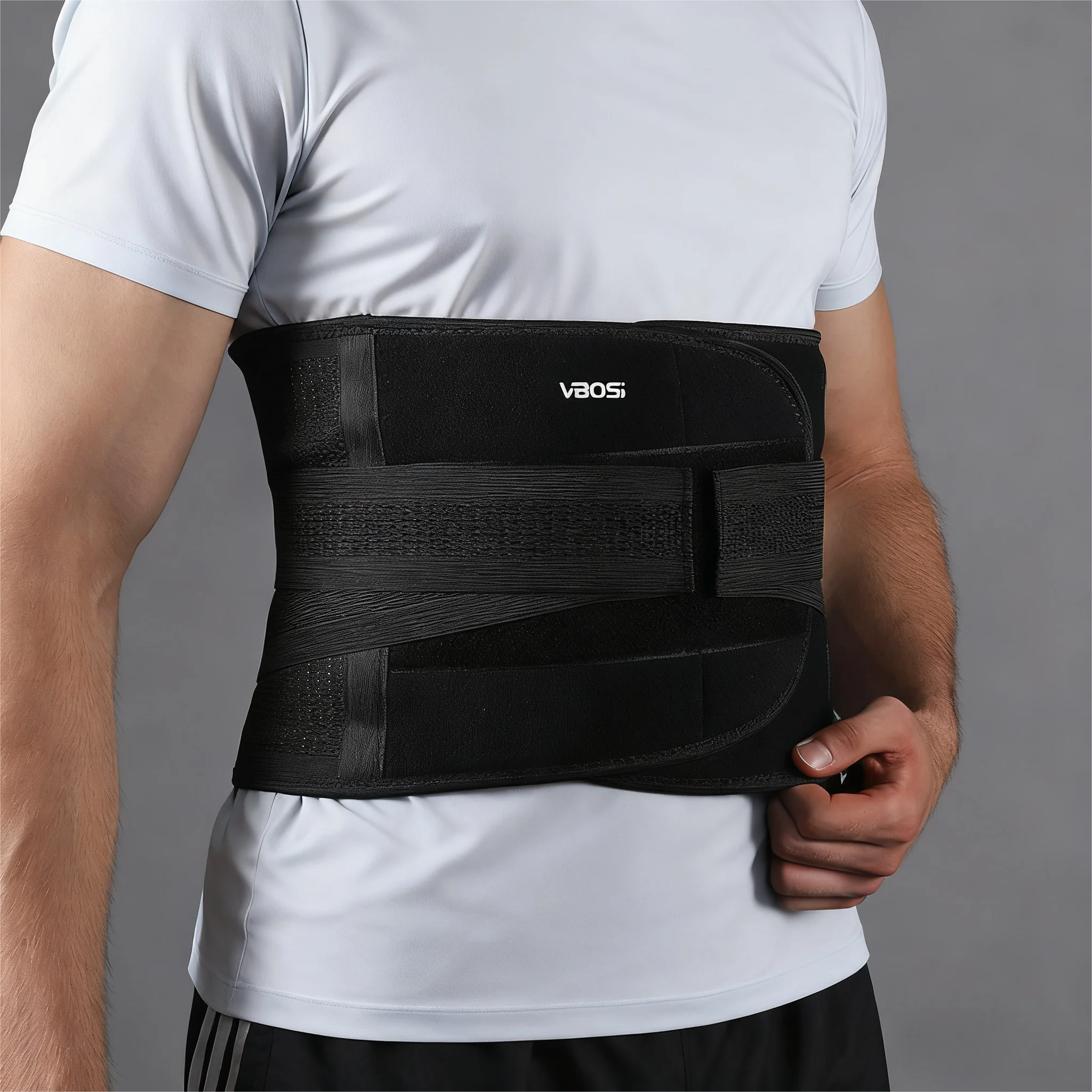 Men Women Waist Trainer Belt Waist Trimmer Weight Loss Workout Fitness Back Support