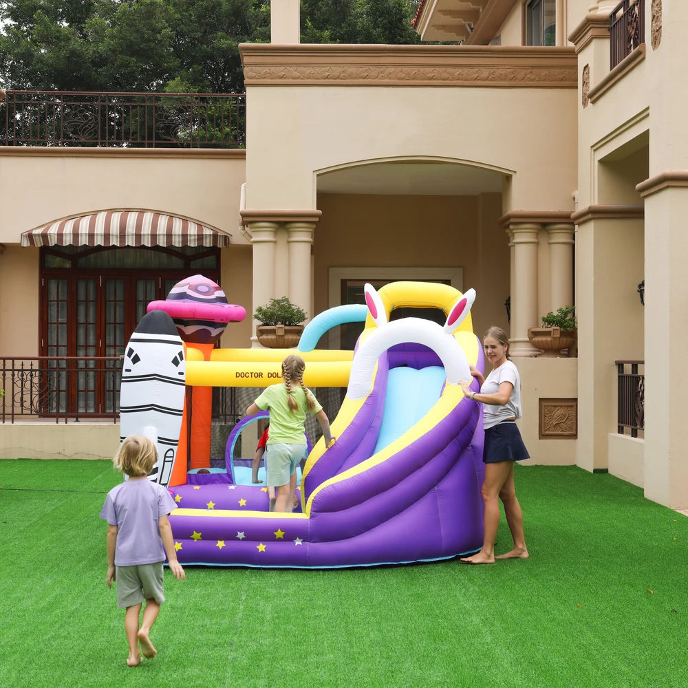 

Doctor Dolphin Space Special High Quality Bounce House Inflatable Jumping Castle Inflatable Jump House