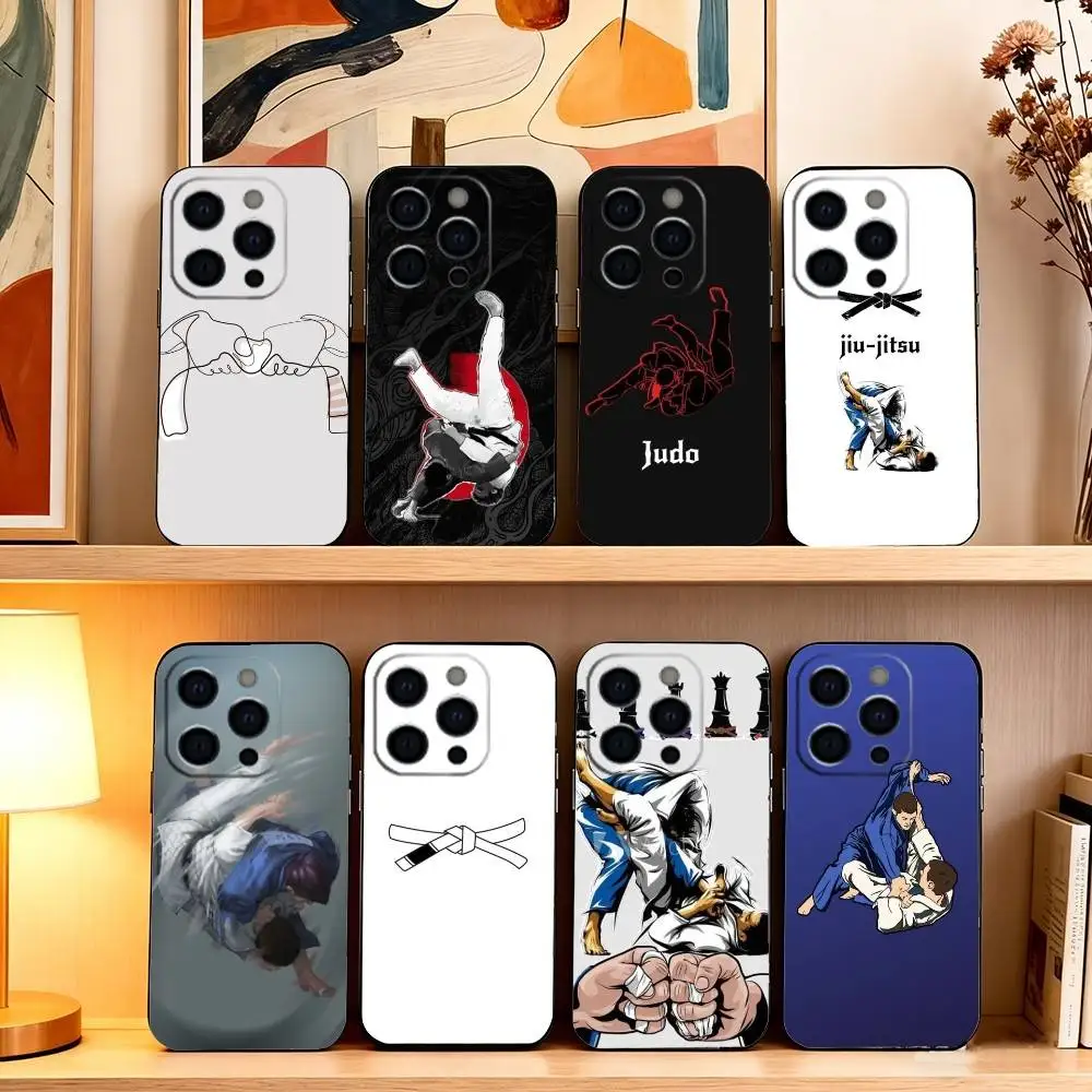 

BJJ Brazilian Jiu Jitsu COOL Phone Case Silicone Soft For IPhone 17 16 15 14 13 12 11 X XR Plus Pro Max Plus