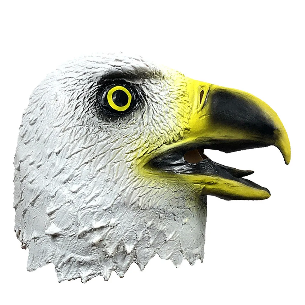 Adlermaske Halloween-Party Cosplay Maskerade Papageien-Vogelmaske Lustige Tiermasken für Partys – Detail 3