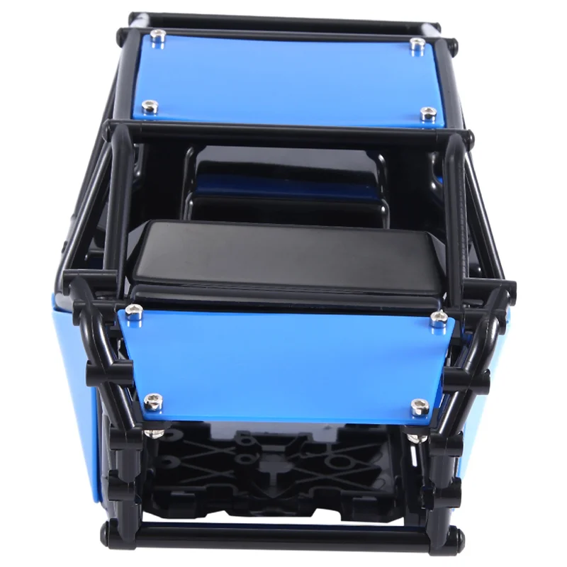 

Комплект шасси корпуса Rock Buggy для 1/10 RC гусеничного автомобиля Axial SCX10 II 90046 UTB10, синие сменные аксессуары