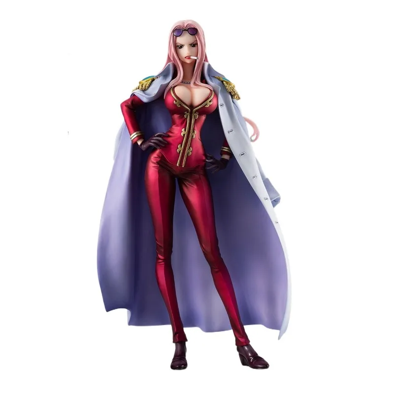 In Stock Genuine MegaHouse One Piece Hina Portrait of Pirates Limited Edition Anime Figure Garage Kit Anime Cartoon Model Toys