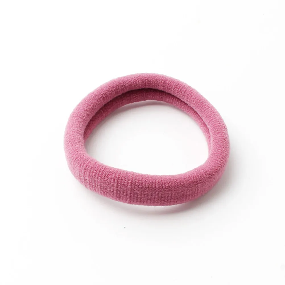 50Pcs Rubber Hair Tie Elastic Band for Ladies Girls Ponytail Holder Hair Rope Stretchy Simple Chic Daily Wear Gift