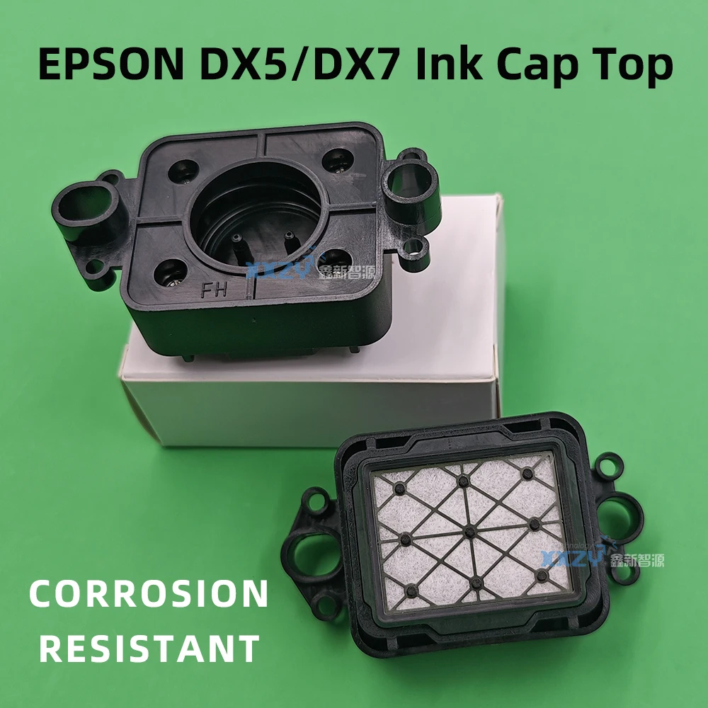 EPSON DX5 Printhead Ink Cap Top for Thunderjet/Human Eco Solvent Printer UV Printer DX7 Head Ink Capping Station