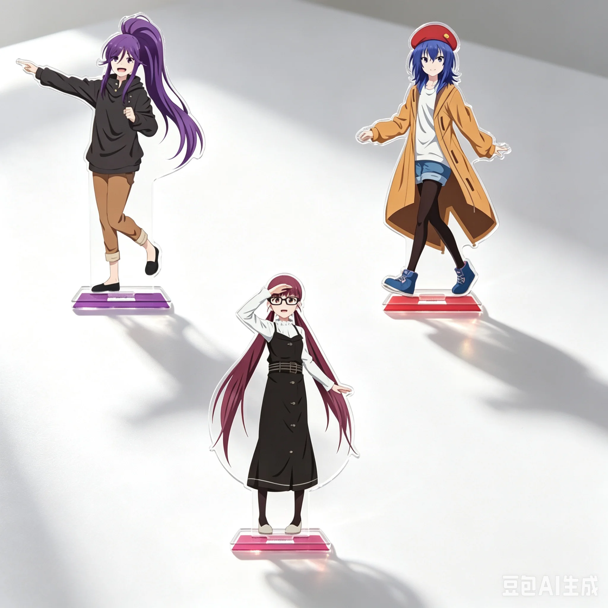 15cm Zatsu Tabi: That's Journey Anime Acrylic Stand Model Figure Cosplay Plate Holder Topper Birthday Fans Keychains
