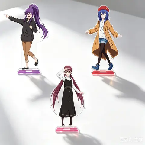 15cm Zatsu Tabi: That's Journey Anime Acrylic Stand Model Figure Cosplay Plate Holder Topper Birthday Fans Keychains