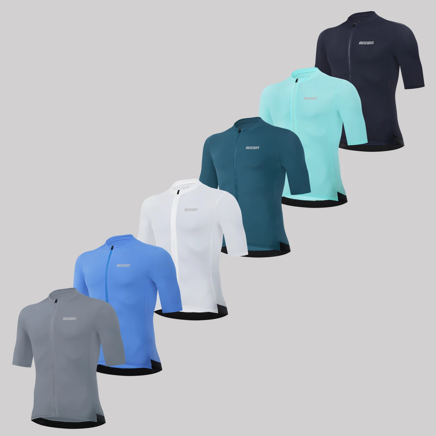 

2025 Summer New Cycling Clothing RCCGTR Bicycle Jerseys Men Quick-drying Short Sleeve MTB Uniforme Ropa Ciclismo Bike Sportswear