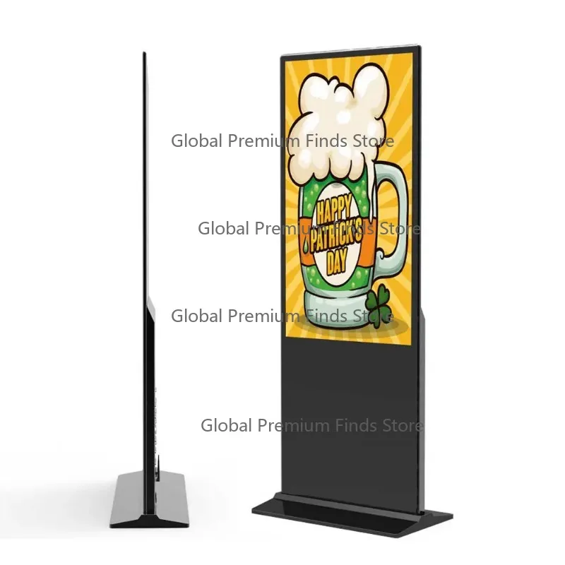 32-86 Inch Indoor Vertical Touch Kiosk Totem A-ndroid LCD Digital Signage Display Advertising Screens Vendor