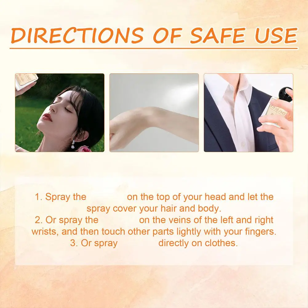 50ml Pheromone Sex Perfume Spray Flirting Long Lasting Perfume Dating Fragrant Perfumes Sexy Perfume For Men Women Lovers