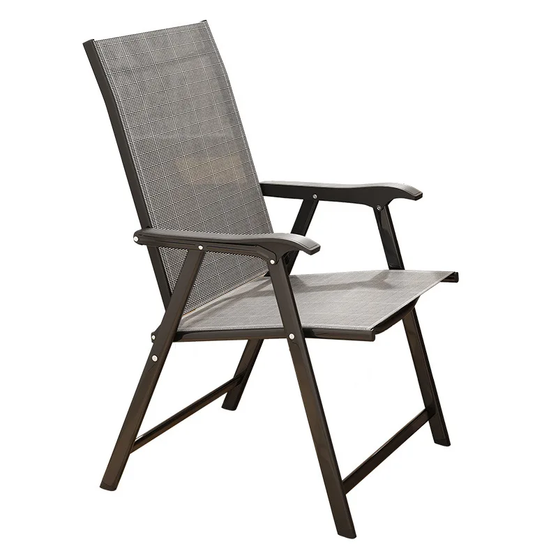 

Foldable, backrest chair household recliner outdoor portable camping table, chair