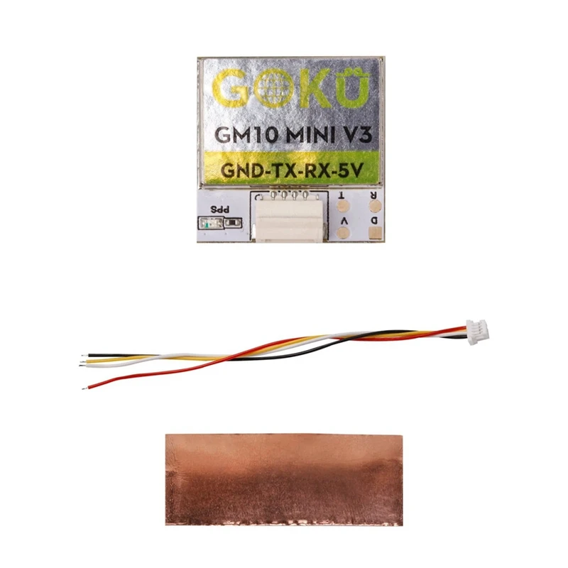 GOKU GM10 Pro V3 GPS Module 72 Search Channels High Precision Multi-Protocol Compatibility For FPV Drones