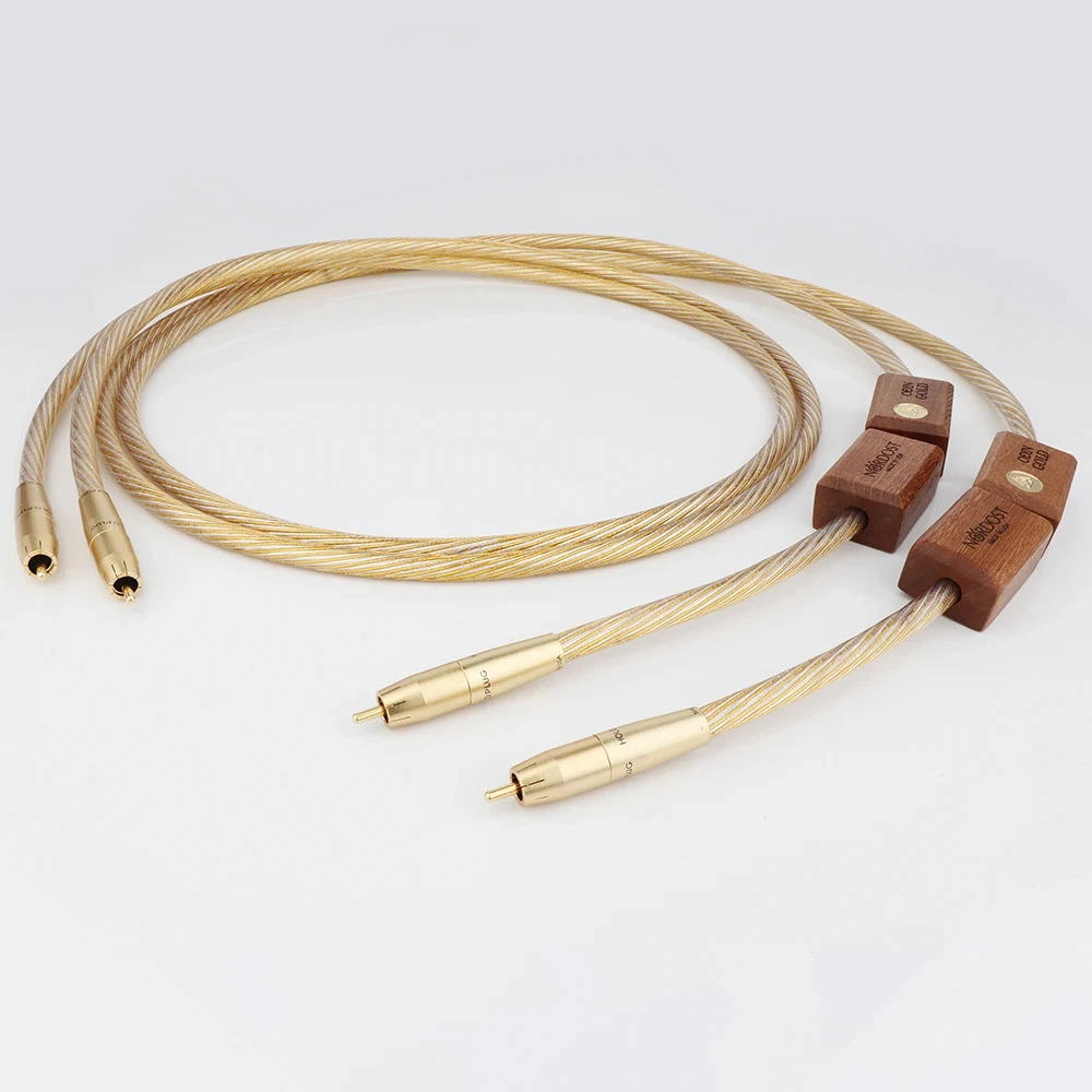 High-end Nordost ODIN Reference Interconnects Gold RCA XLR Audio Cable with Gold Plated Connector Audiophile for Amplifier CD