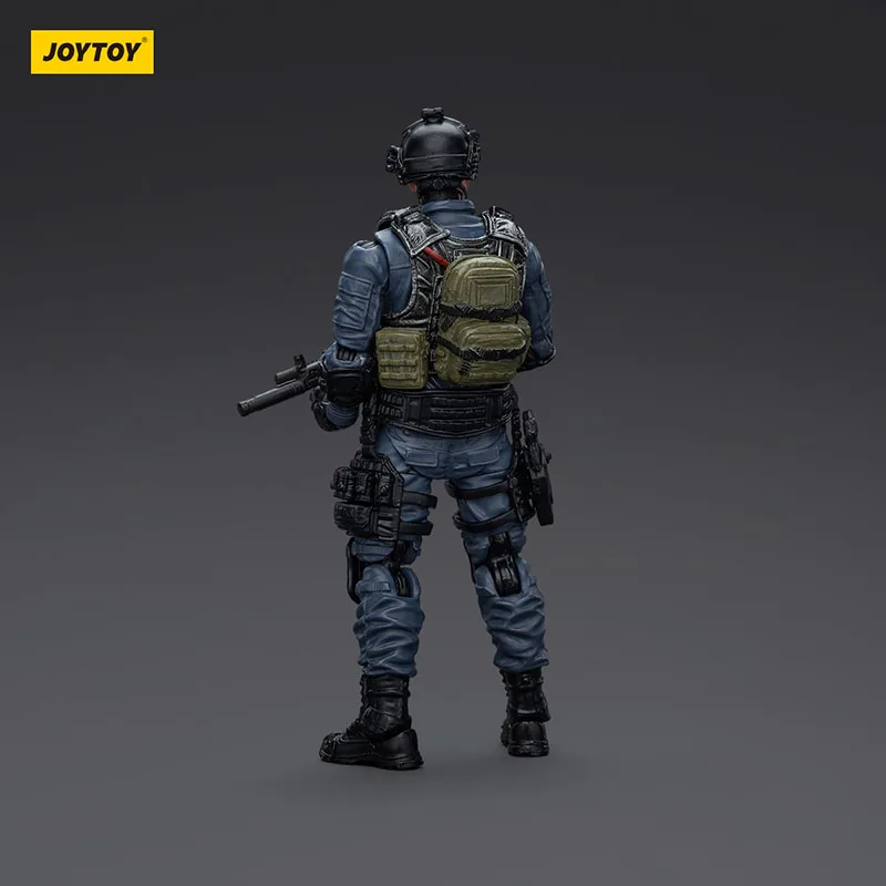 Joytoy 1/18 pacote de promoção do construtor do exército figura 32 membro da equipe de assalto figura de ação mini soldado estatueta brinquedo modelo colecionável