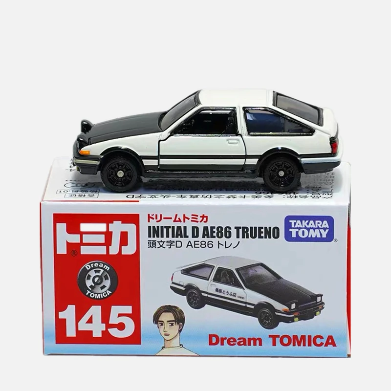 

Модель автомобиля TOMY 1/64 AE86 GTR из сплава, редкая коллекция игрушек