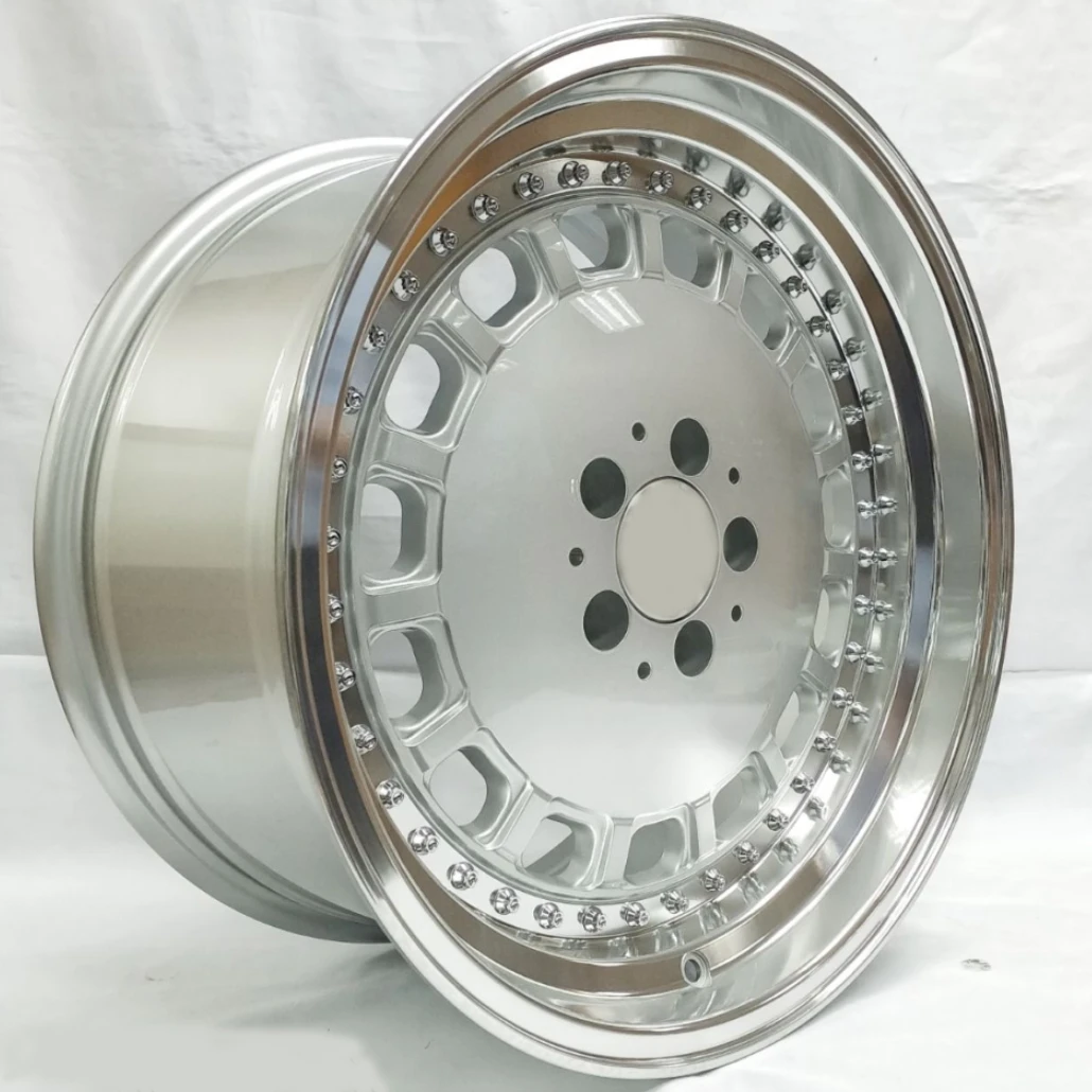 2-piece Forged Step Lip for Mercedes benz R129 W126 C126  W124 E500 5x112 Wheels 18 17 Inch Rim Alloy Wheels Jante