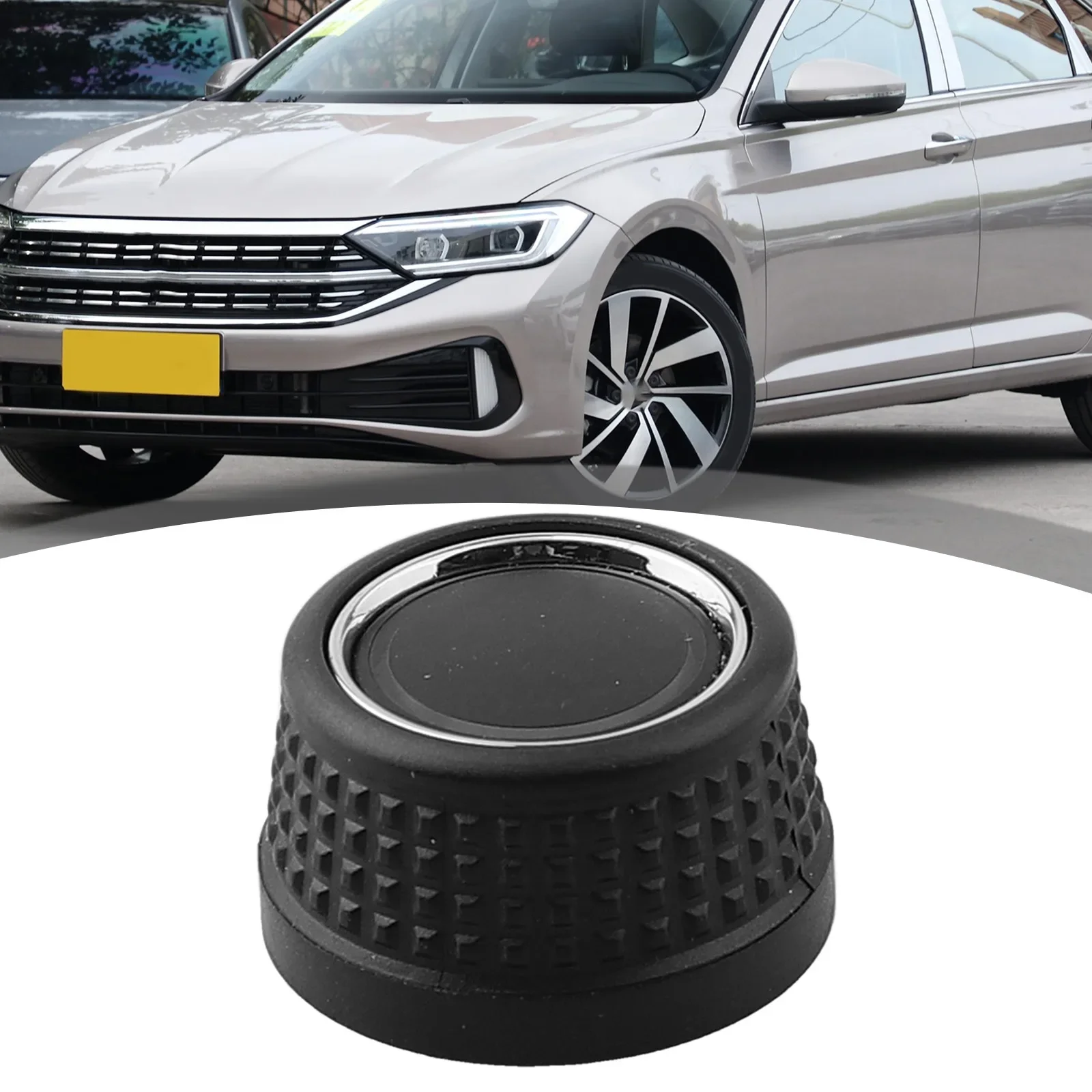 1pc Car Radio CD Control Rotary Knob Switch Button For Golf 6 For Skoda Part Number 6C0919603 Style Optional Car Accessories