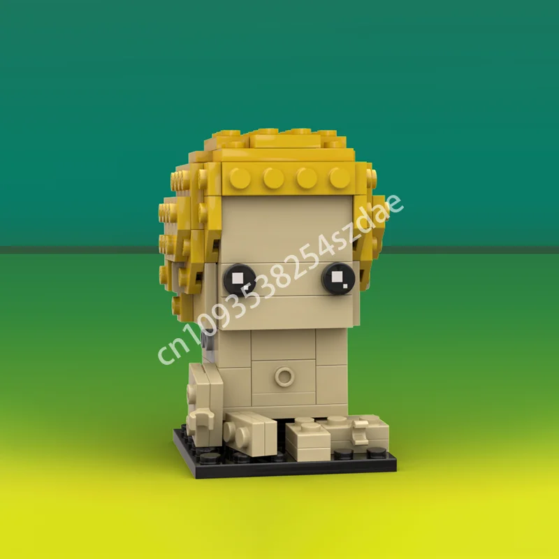 

145pcs MOC Art Apart Garbage Pail Brickheadz Building Blocks STEM Educational Model Construction Christmas toy Gift