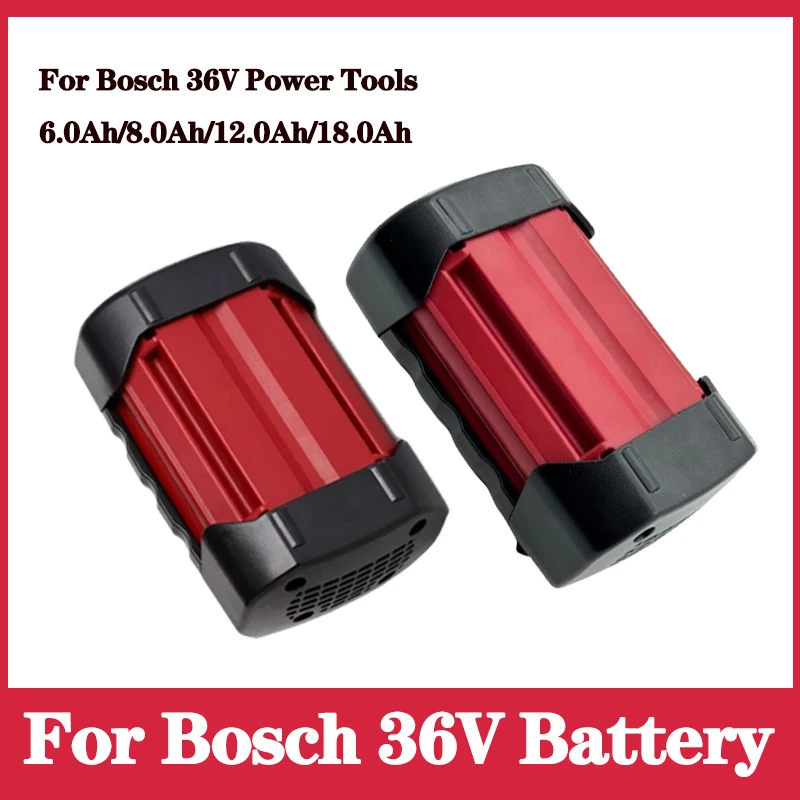 36V 18000mAh HighCapacity Liion Replacement Battery for Bosch BAT810 BAT840 BAT836, Fit GBH36VLi Power Tools