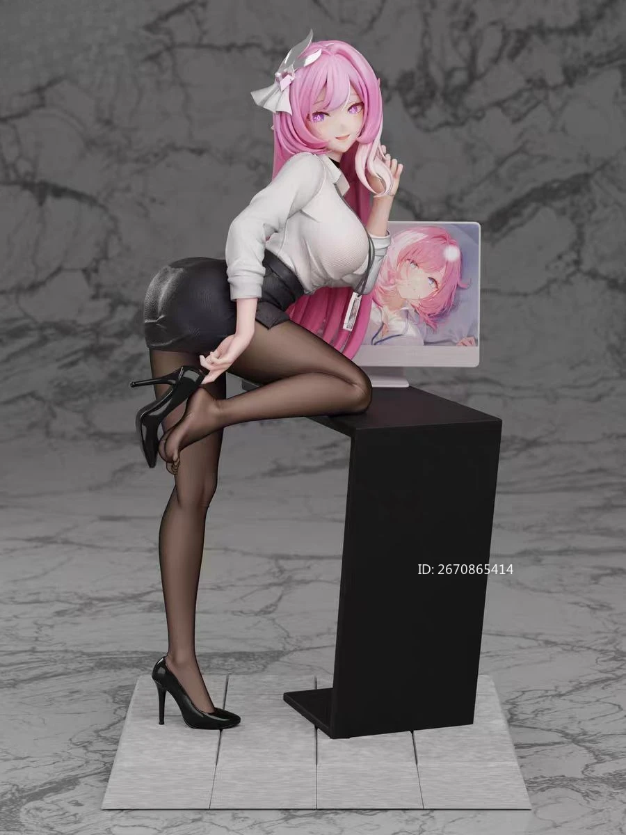 

【Предпродажа/настройка】Honkai Impact3 Elysia, скульптура игрового персонажа, фигурки героев, аниме, статуя, фигурки, Коллекционная модель