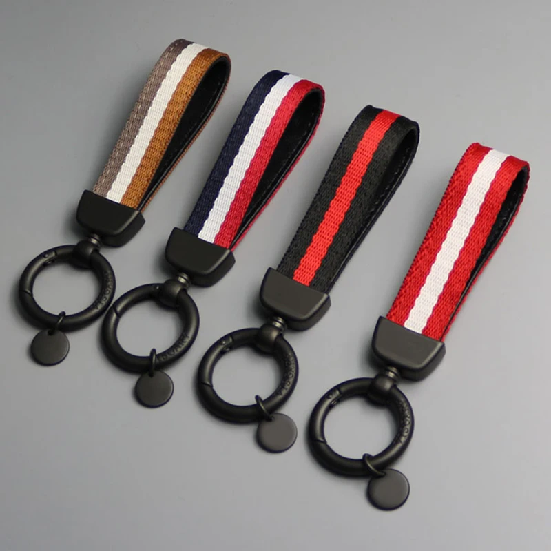 Luxury Lambskin Car Key Chain, High-Quality Gift