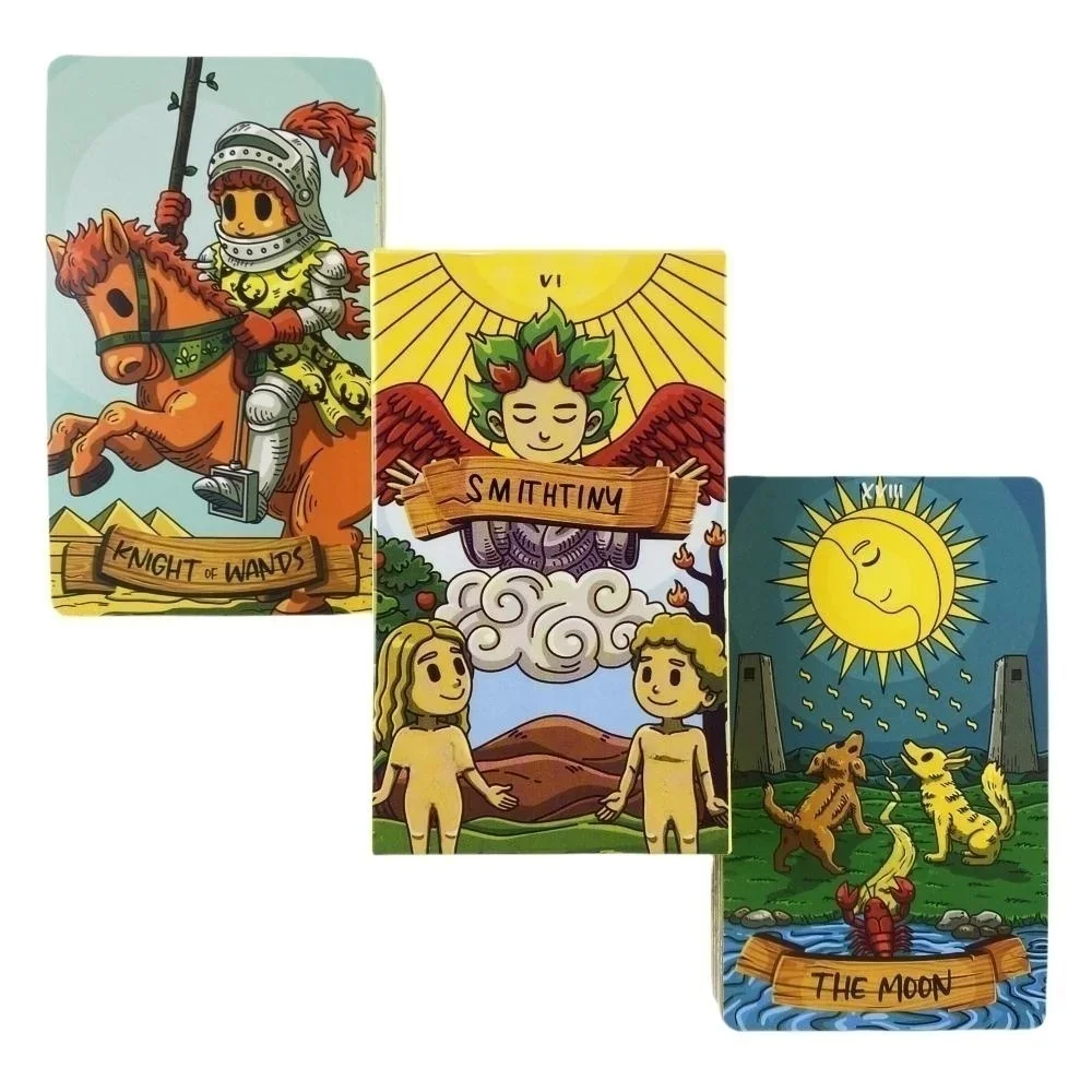 1Pcs Deck Tarot Of Smithtiny Cards A 82 Deck Oracle English Visions Divination Edition Borad Playing Games