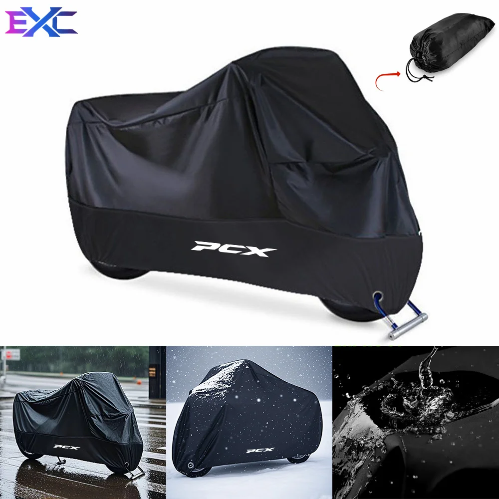 For Honda PCX 125 PCX125 PCX 150 PCX150 PCX Water-proof Motorcycle Accessories Cover Outdoor Uv Protection Dustproof Rain Covers