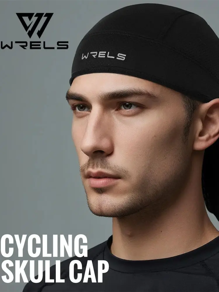 AliExpress WRELS Skull Caps UV Protection Bandana Cap Sweat-Wicking Pirate Hats Breathable Pirate Hats Adjustable Running Durag Bandana