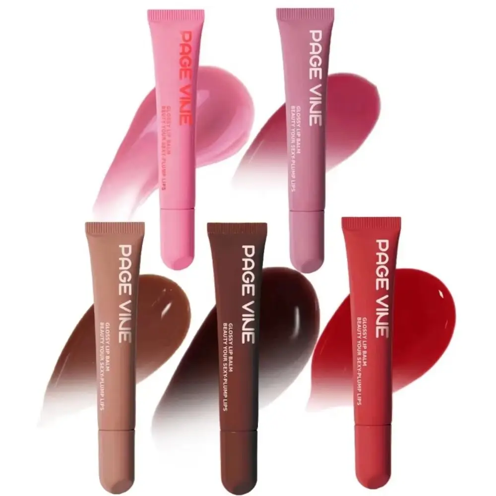 

Long Lasting 12 Color Lip Oil 18ML Jelly Texture Plumping Lip Gloss Lip Balm Moisturizing Transparent Lipgloss Daily Use