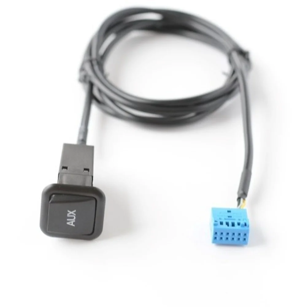 adaptador-de-soquete-aux-de-alta-resistencia-para-restauracao-de-Audio-automotivo-acabamento-preto-componente-de-sistema-eletrico-12v