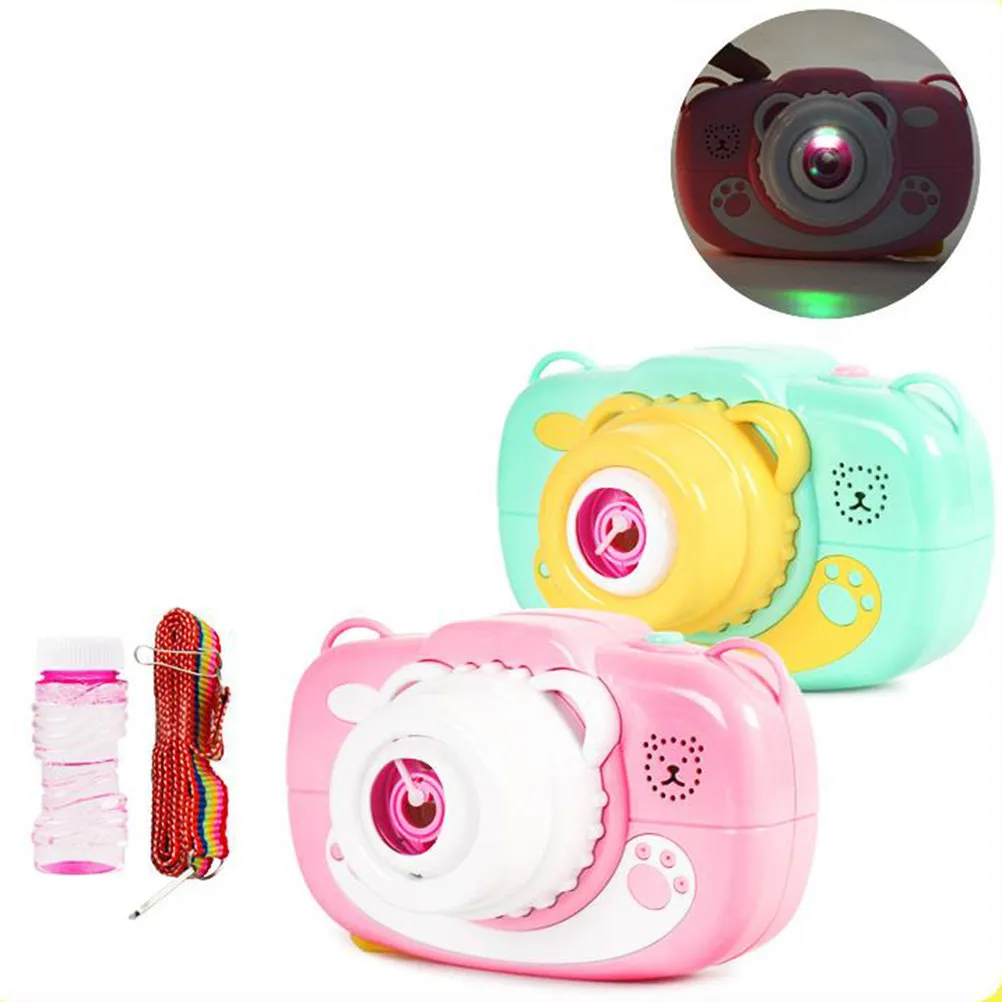 maquina-de-bolhas-para-camera-1-peca-padrao-de-urso-de-desenho-animado-bolhas-automaticas-presente-divertido-para-criancas-verde-de-longa-duracao
